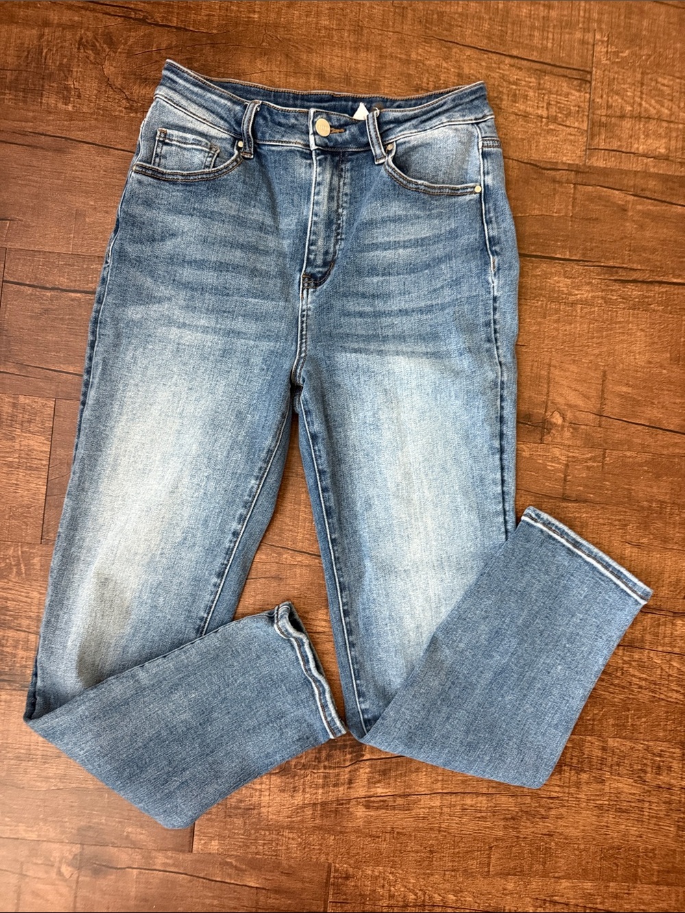Risen skinny jeans